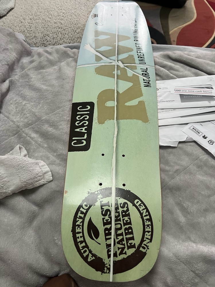 Raw Weed longboard
