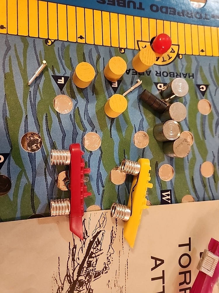 JIM'S LECTRAMATIC TORPEDO ATTACK MODEL 1600 C. 1970 complete