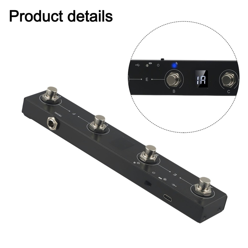 MVAVE Chocolate For MIDI Footswitch Controller Extended Battery Life Easy New