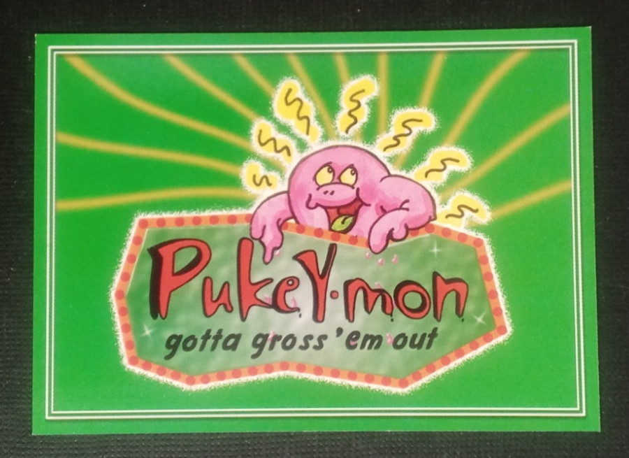 2000 Pukey-Mon Card Hitmonbutt #W86