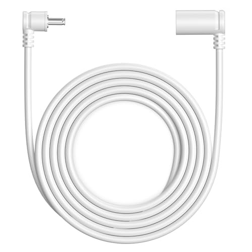 10 ft. Barrel Plug Extension Cable - Compatible with Ring Solar Panel and