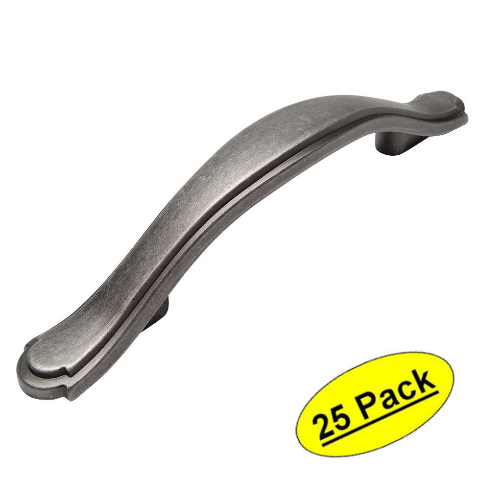 *25 Pack* Cosmas Cabinet Hardware Weathered Nickel Handle Pulls #8816WN