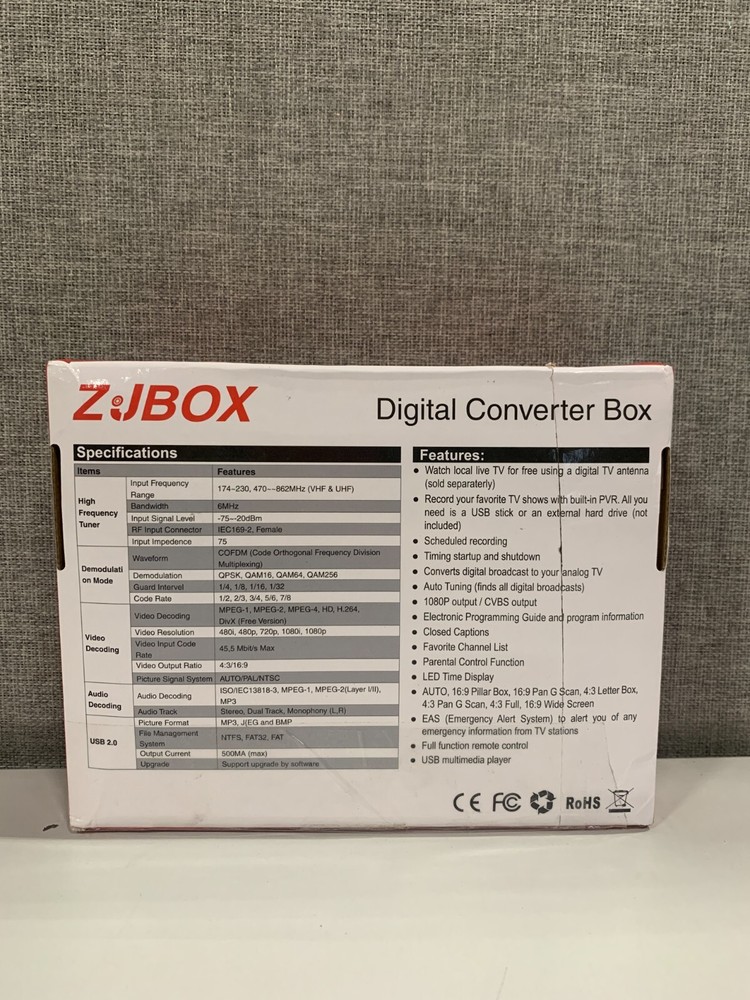 ZJBOX Digital Converter Box