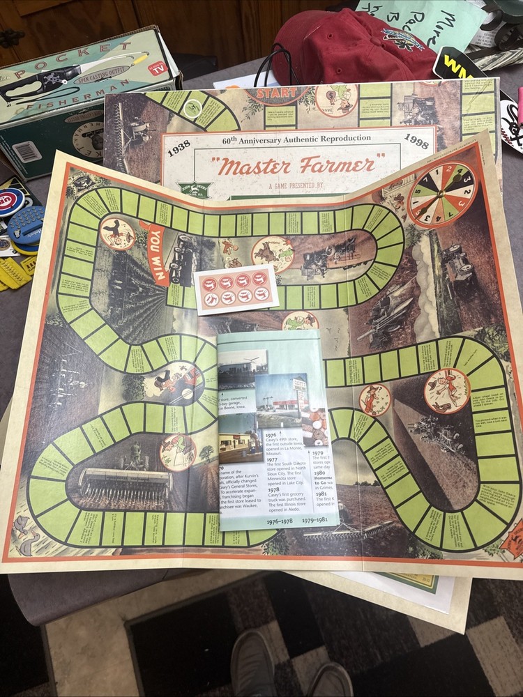 JOHN DEERE MASTER FARMER 60th ANNIVERSARY LIMITED EDITION BOARD GAME COMPLETE