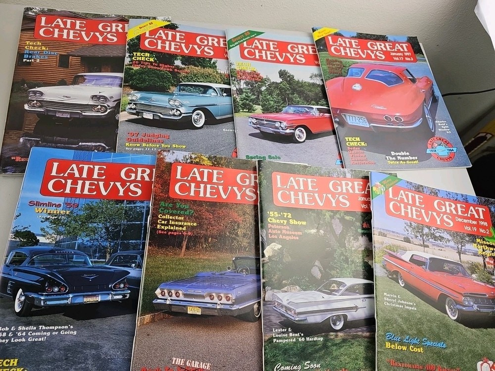 Late great Chevys 1997 98 99 magazines