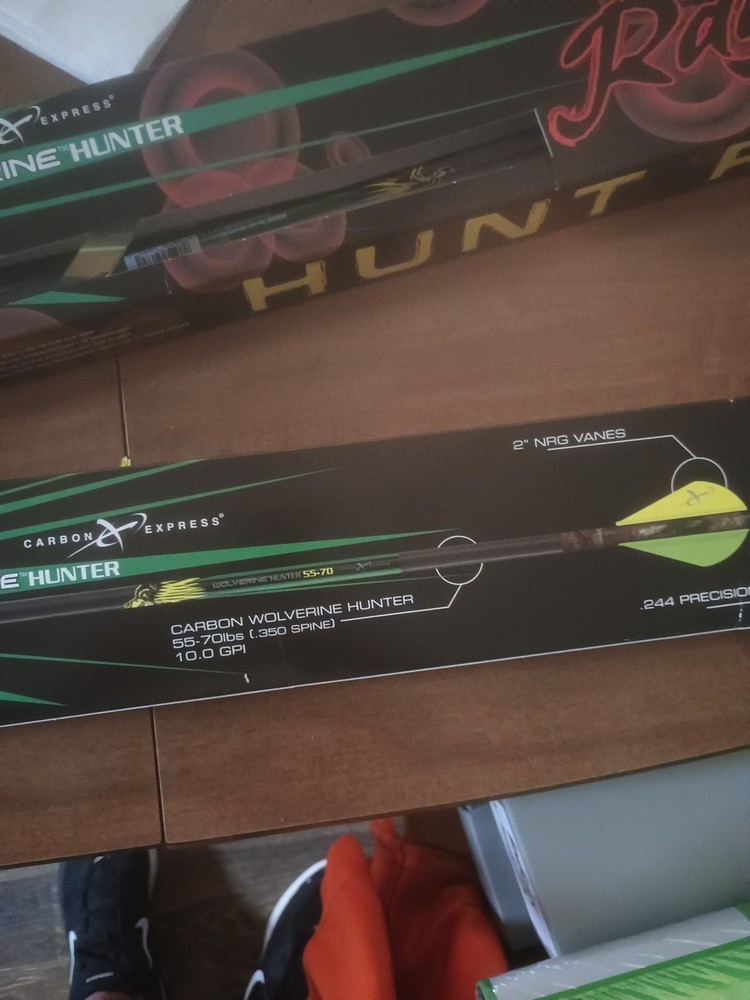 2 Pcs Lot Rage Wolverine Hunter Hunt Ready Kit