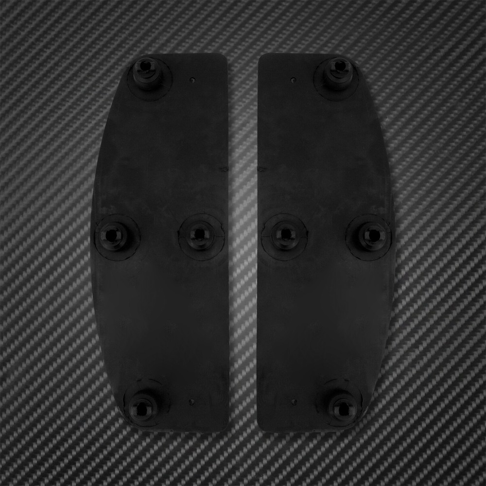Front Floorboard Rubber Replacement Pad Insert Fit For Harley Touring Softail
