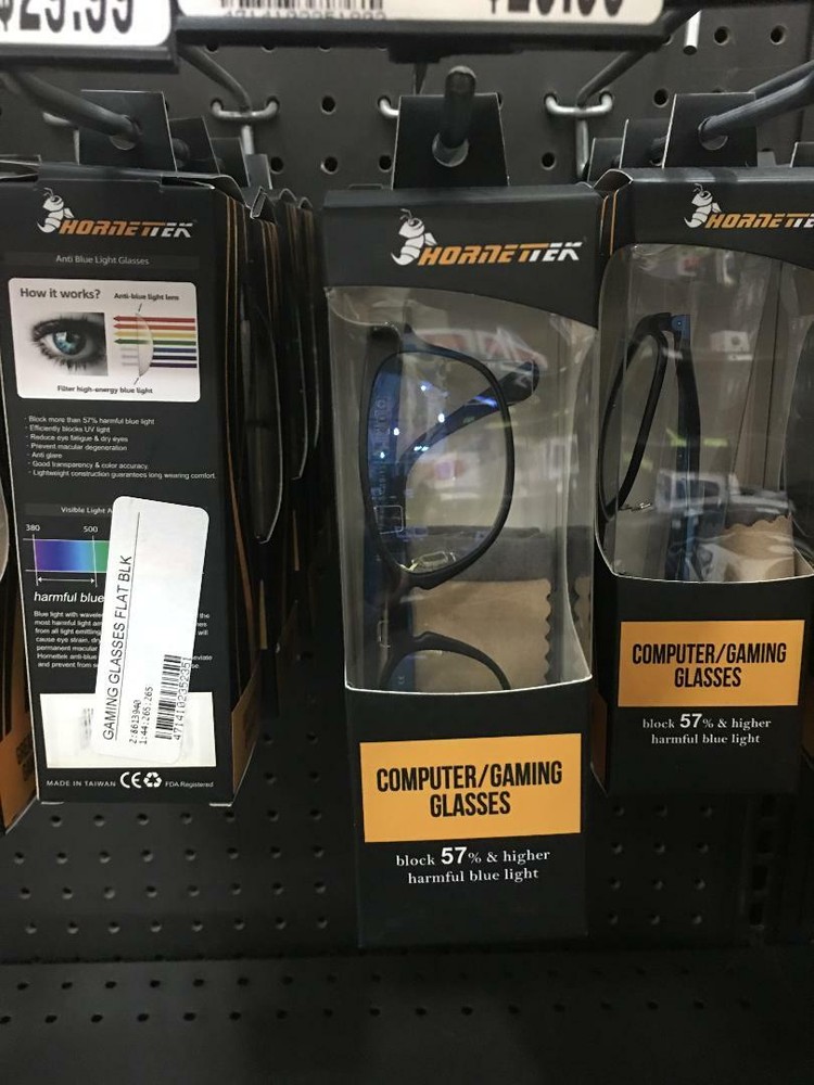 Computer Gaming Blue Light Eye protection glasses
