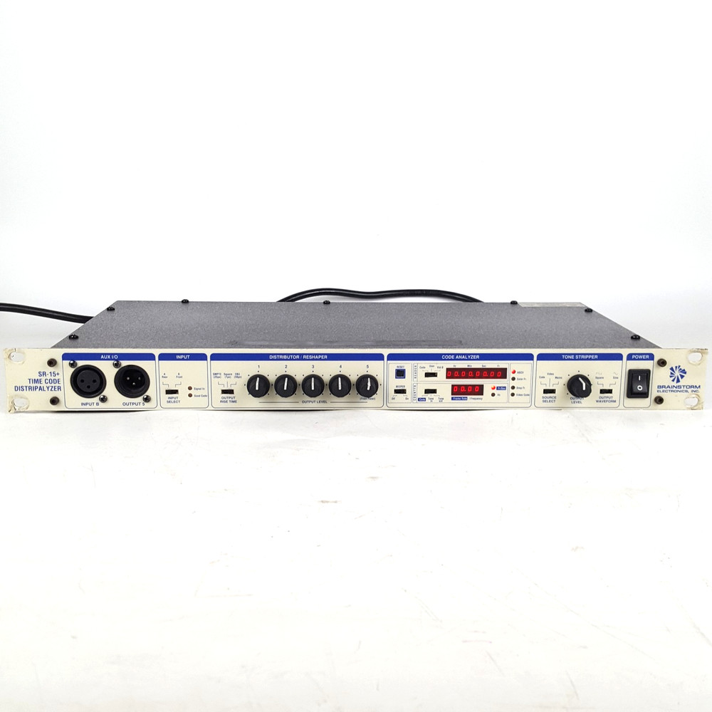 Brainstorm Electronics SR-15+ Time Code Distripalyzer Analyzer Distributor