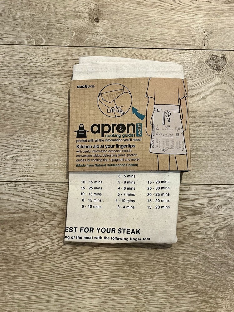 Suck UK Cooking Guide Apron