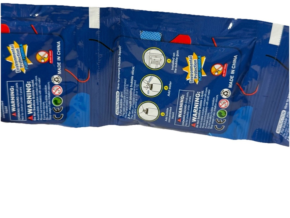 10 Pack Bubble Concentrate Liquid – High Yield Mix for Bubble Guns & Wands