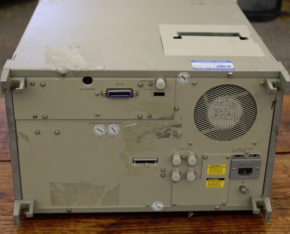 Anritsu MS9001B1 Optical Spectrum Analyzer / AS-IS