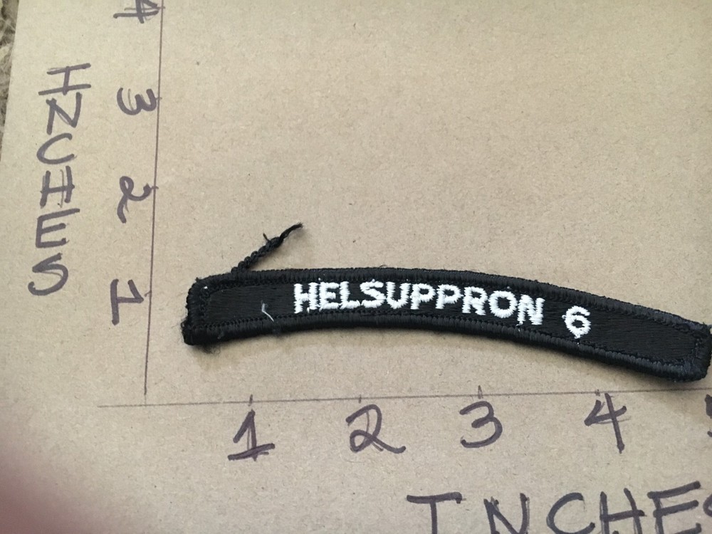 US NAVY SHOULDER STRIP TAB rocker Patch Helsuppron 6