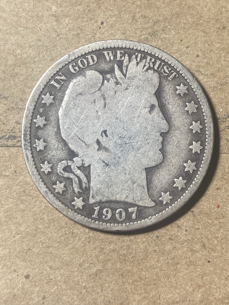 1907 O Barber Half Dollar - As Shown! (#2147)