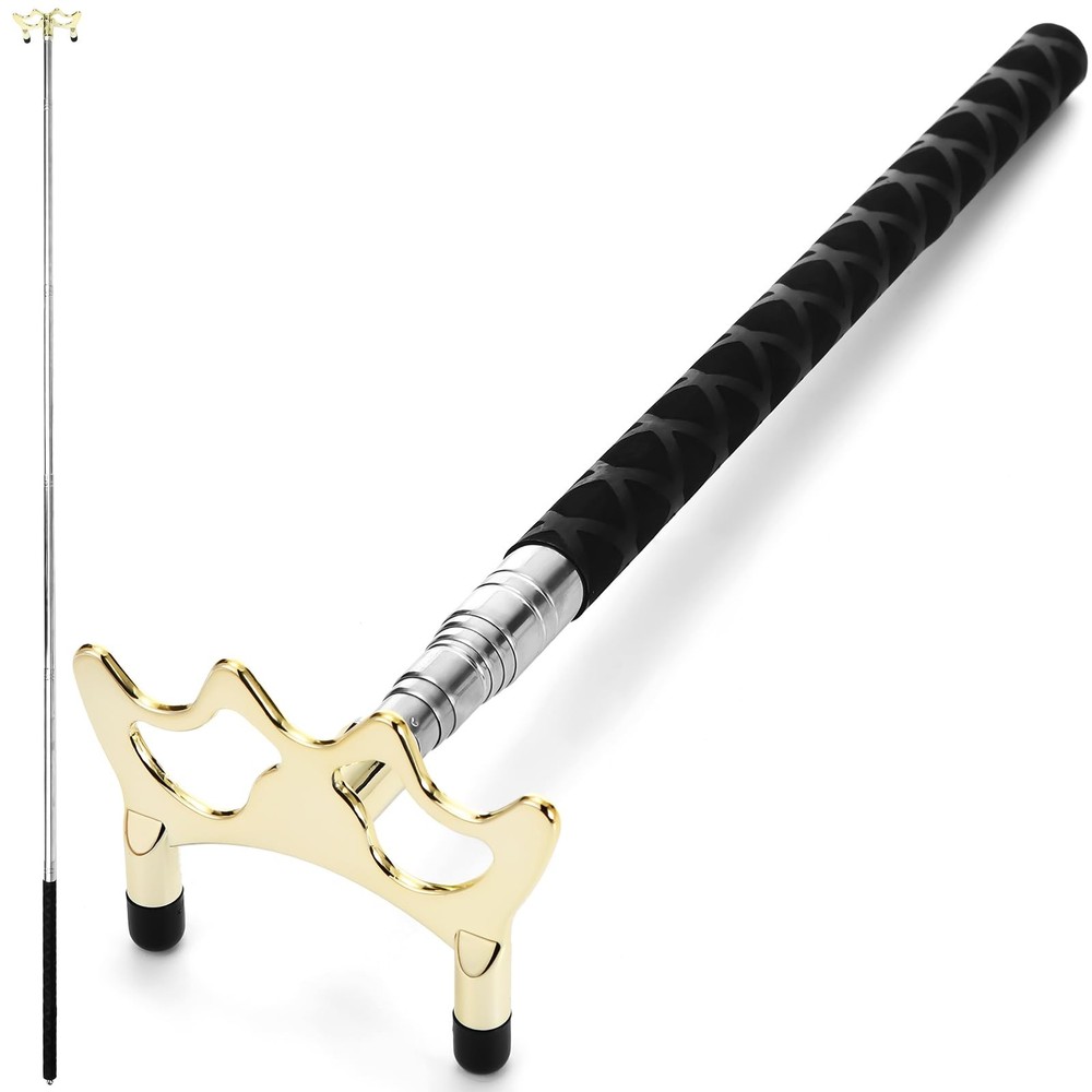 Skylety Pool Cue Snooker Stick Table Accessories Retractable black