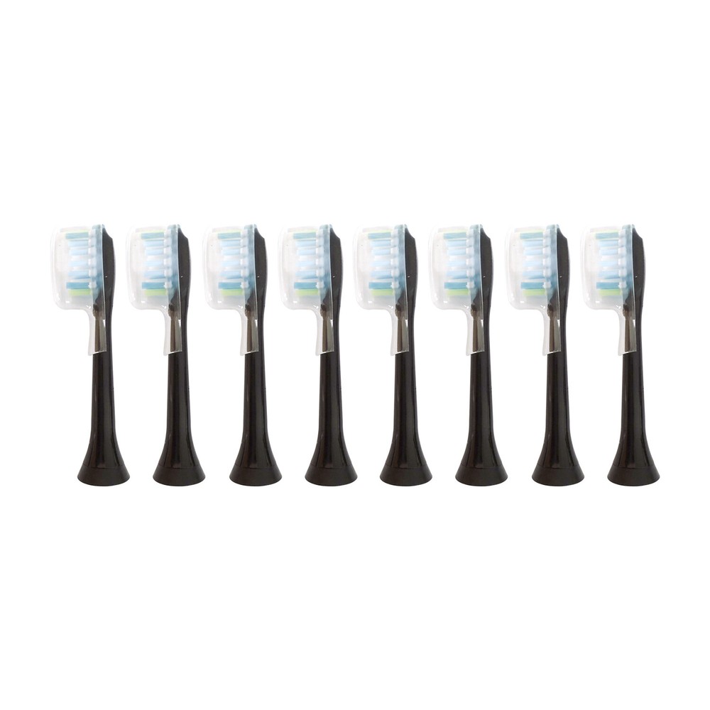 8-Pack Philips Sonicare DiamondClean C3 Premium Black Replacement Head | w/o Box