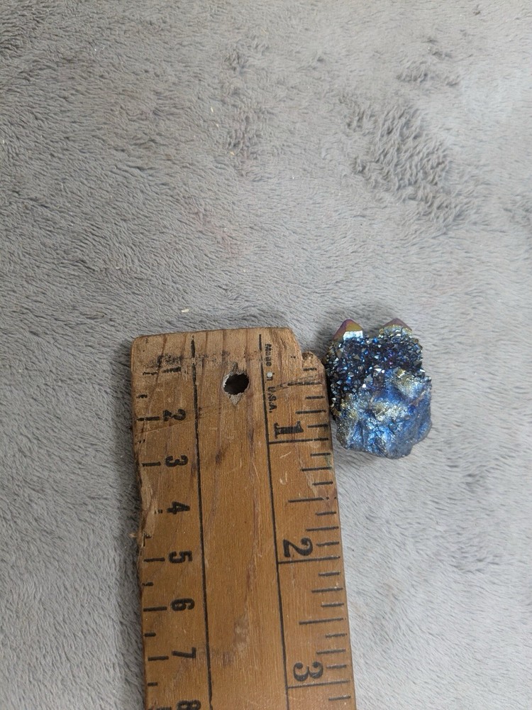 Small 1” Tall Quartz Crystal Cluster Tempered