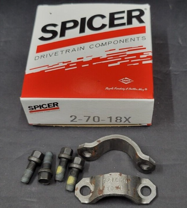 NEW Spicer 9" 2-70-18X Universal Joint Strap Kit