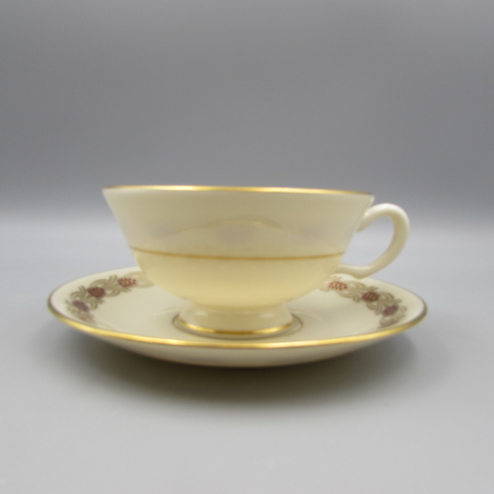 Lenox Fine China PINEHURST - MAROON 6pc Place Setting