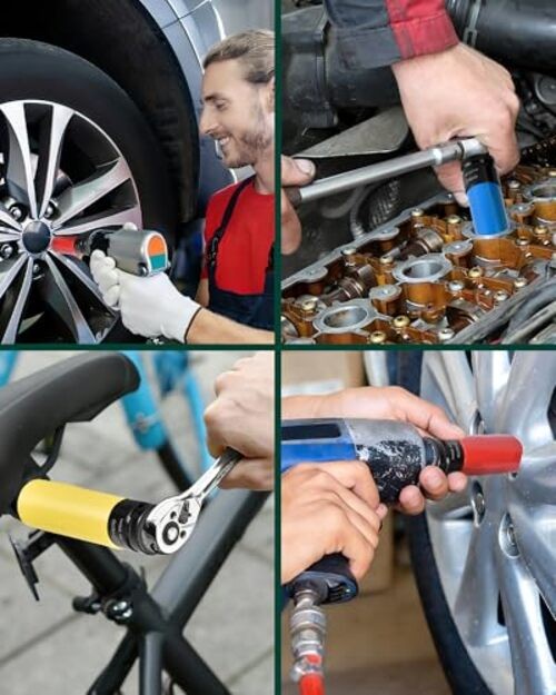 3PCS 1/2" Lug Nut Socket Set, Drive Lug Nut Set with Color-Coded IS-D12-3PC-85