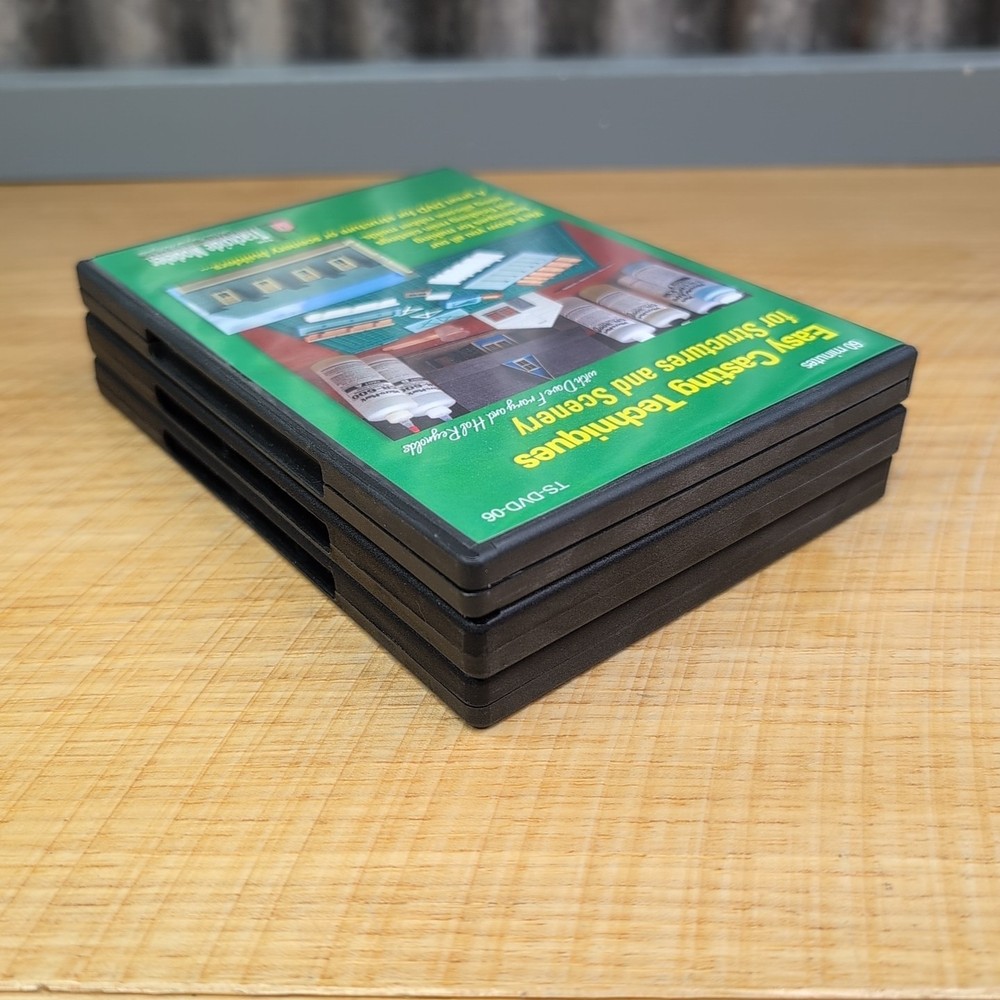3 DVD set for Layout Scenery Instruction with Dave Frary + - Trackside Modeler