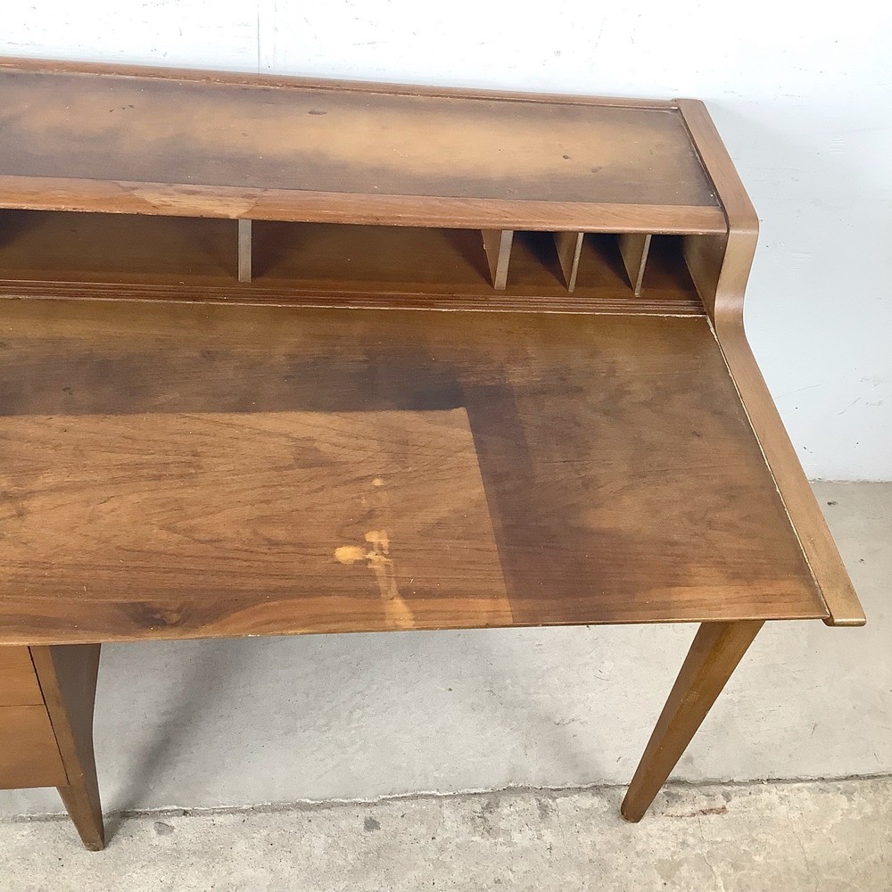 John Van Koert for Drexel Profile Walnut Desk