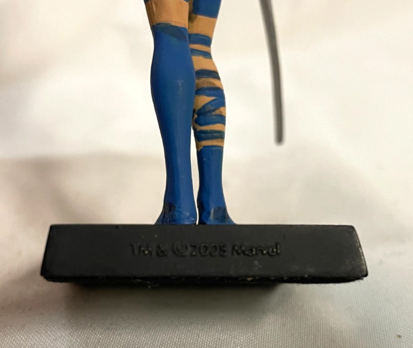 2008 Eaglemoss Classic Marvel Figurine Collection #66 PSYLOCKE 3.5"