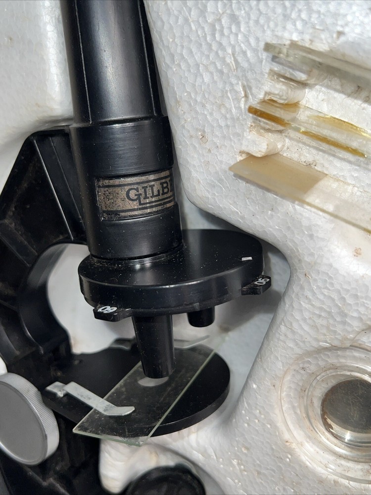 Gilbert Microscope & Lab Set #13024 Almost Complete See Pictures!