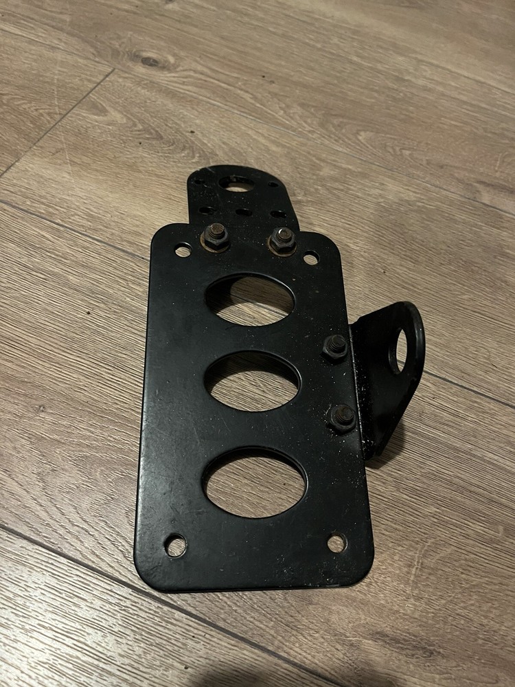 Aftermarket number plate holder