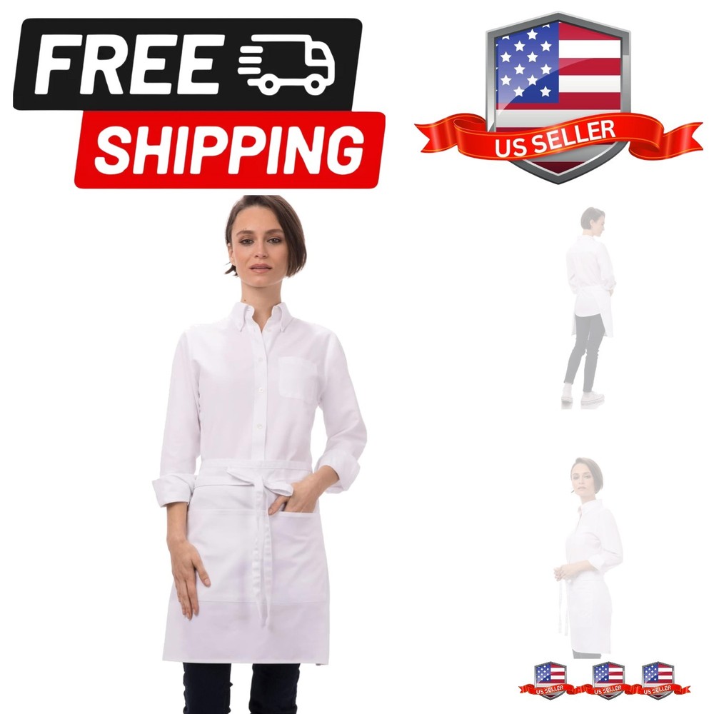 Unisex Half Bistro Server Apron