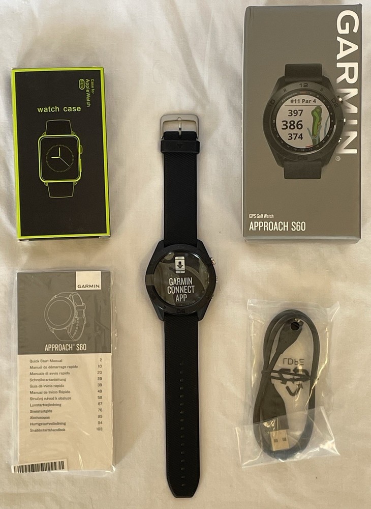 Garmin Approach S60 Black Golf GPS (010-01702-00)