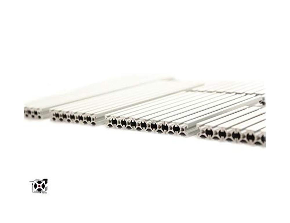 Regular Starter Kit Clear Anodized Including Beams (10x10mm in Diameter), Bra...