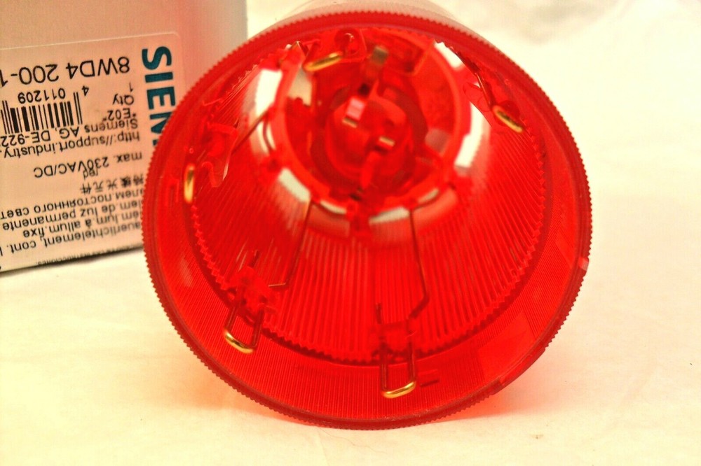 Siemens 8WD4 200-1AB Red Steady Stack Light NIB