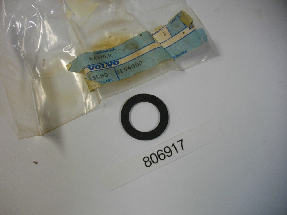 Volvo Penta 806917 Rubber Washer OEM