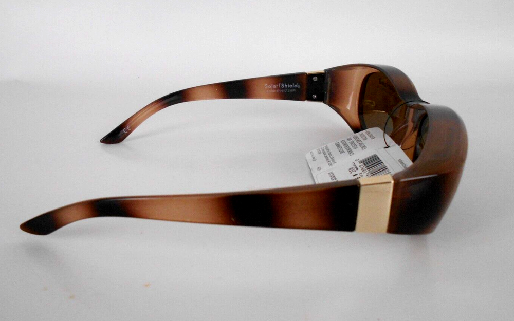 Foster Grant Solar Shield Polarized Sunglasses Fits Over Reading glasses, MEDIUM