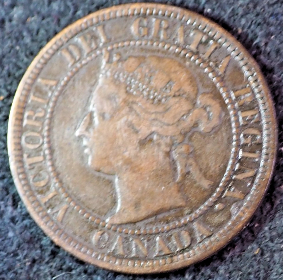 1882 Canadian Large Cent