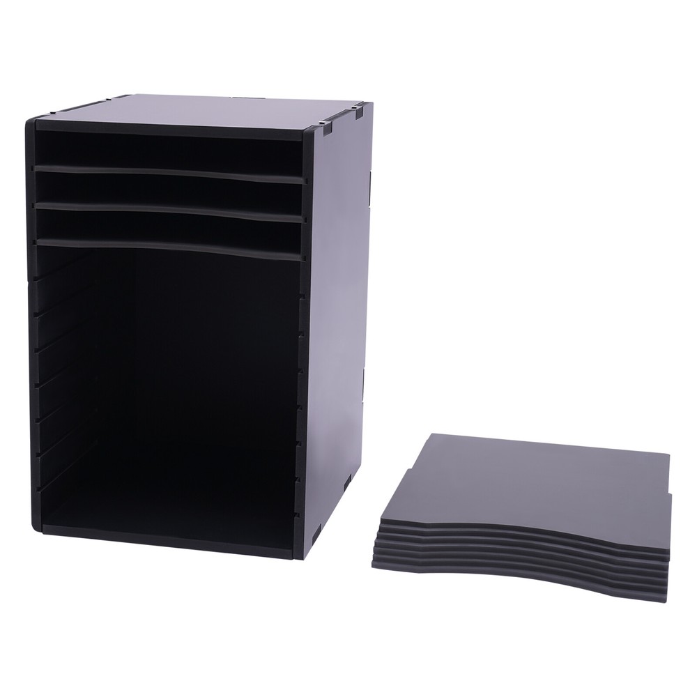 Desktop Organizer Paper File Holder For Office Home Document Storage Rack US