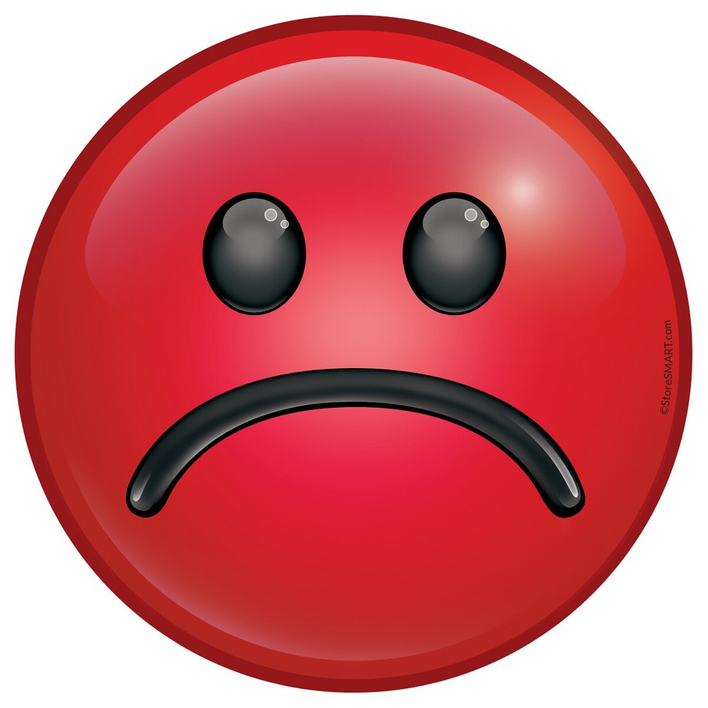 StoreSMART - 6" Mood Magnets for Status Visualization - 10-Pack - FACE6-_-10