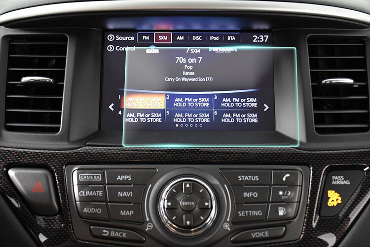 Crystal Clear Screen Protector for 2020 Nissan Pathfinder 8in Navigation