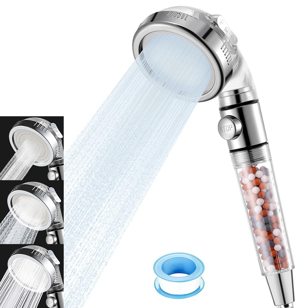 Vacto High Pressure Handheld Shower Filtered Head (No Hose & Bracket)