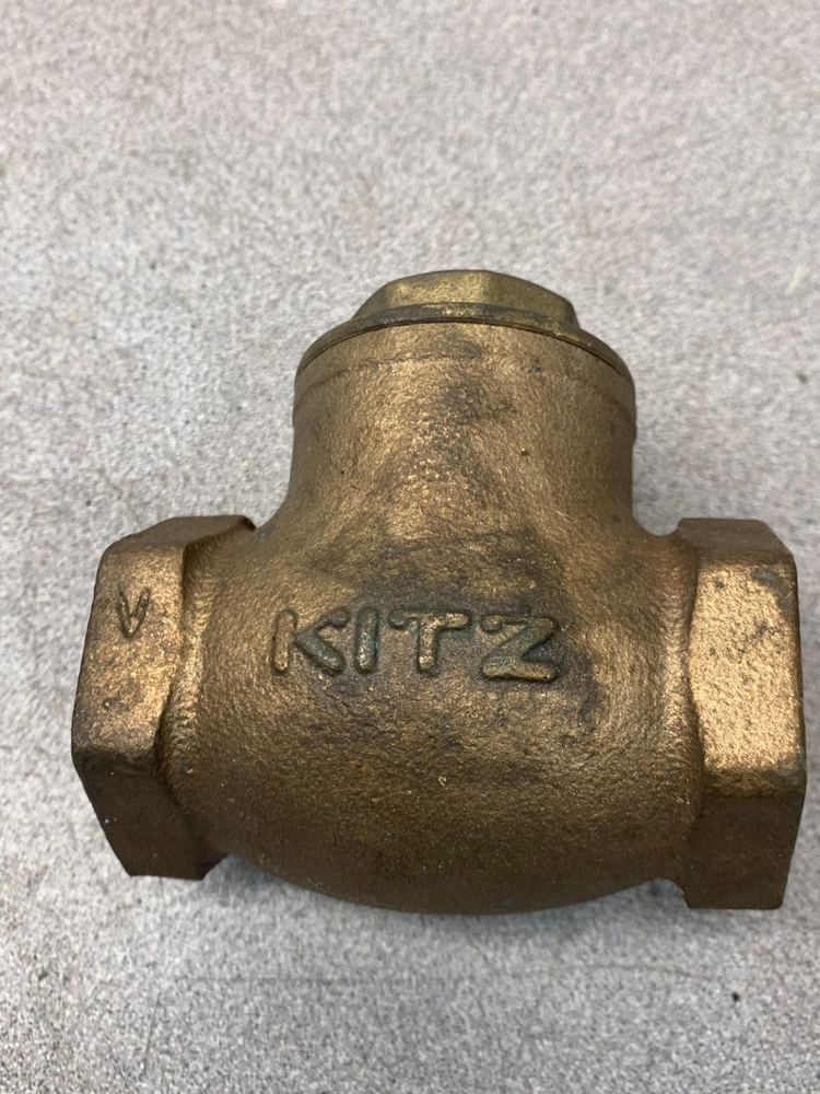 NEW NO BOX KITZ 1" SWING CHECK VALVE 125