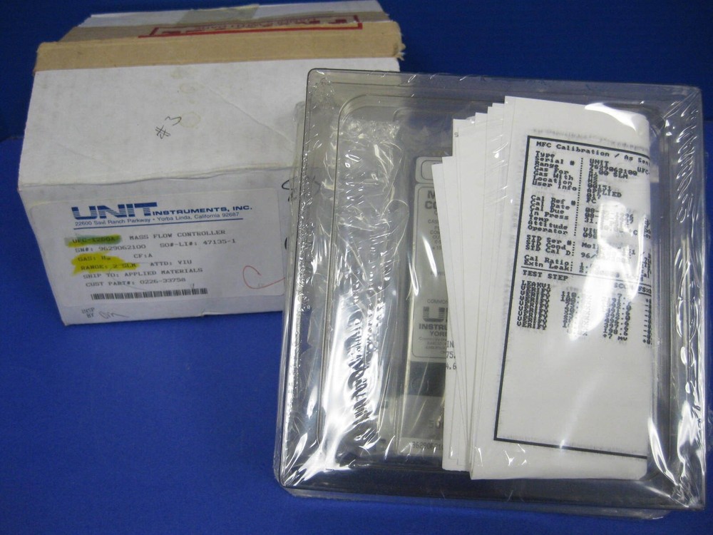 Unit UFC-1260A Mass Flow Controller, H2, 2 SLM, Refurbished