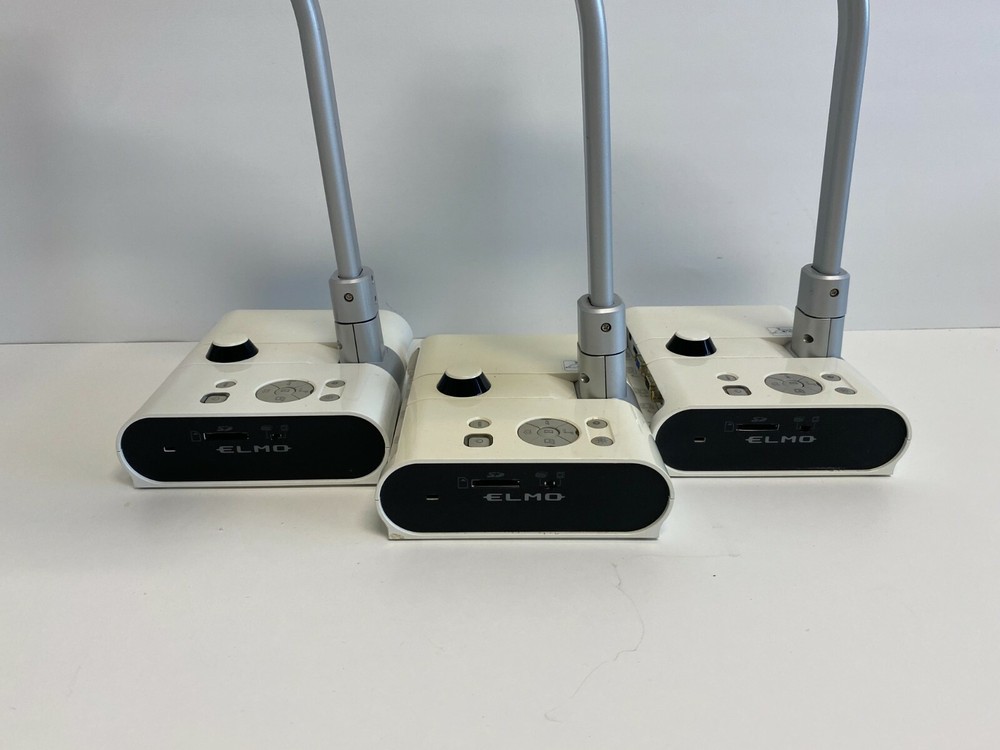 Lot #9: Lot of 3 Elmo TT-TT-02RX Interactive Document Camera
