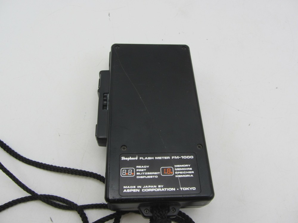 Shepherd Flash Meter FM-1000 Made by Aspen Co. Japan Tested