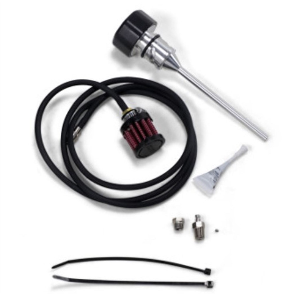 Feuling Vented Dipstick - Black - Softail 3086