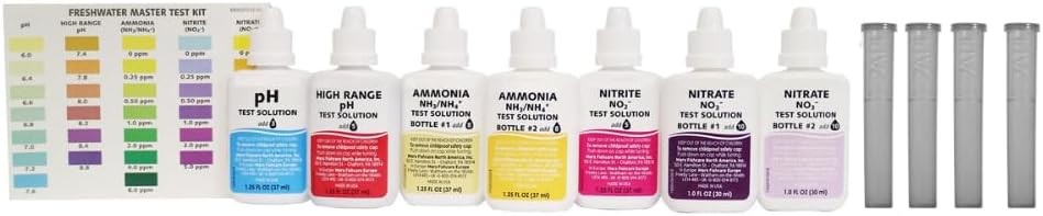 API FRESHWATER MASTER TEST KIT 800-Test Freshwater Single, Multi-color