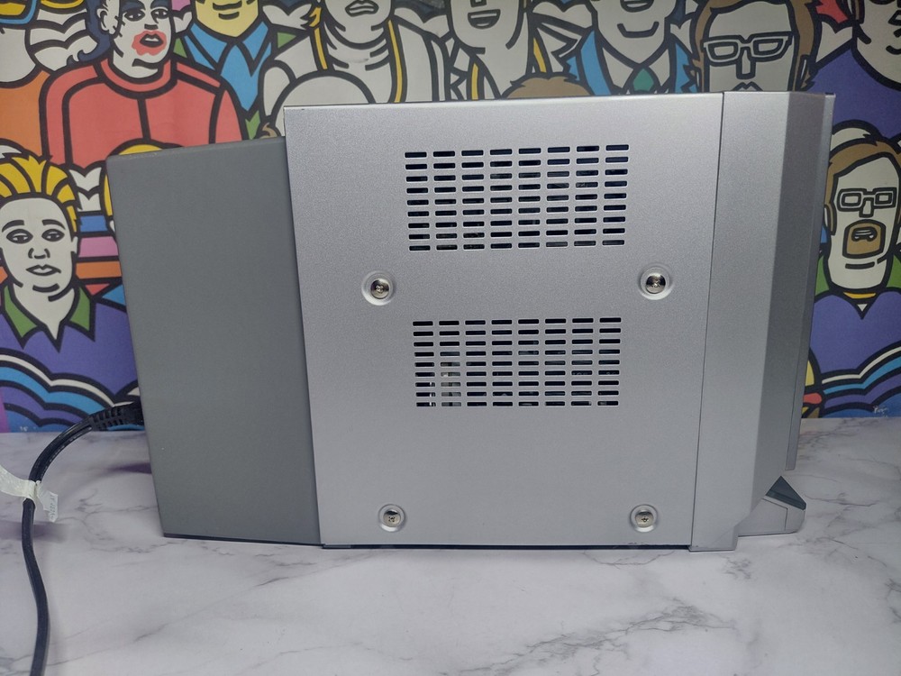 Panasonic CD Stereo System SA-PM07 Silver Multi Function Display TESTED