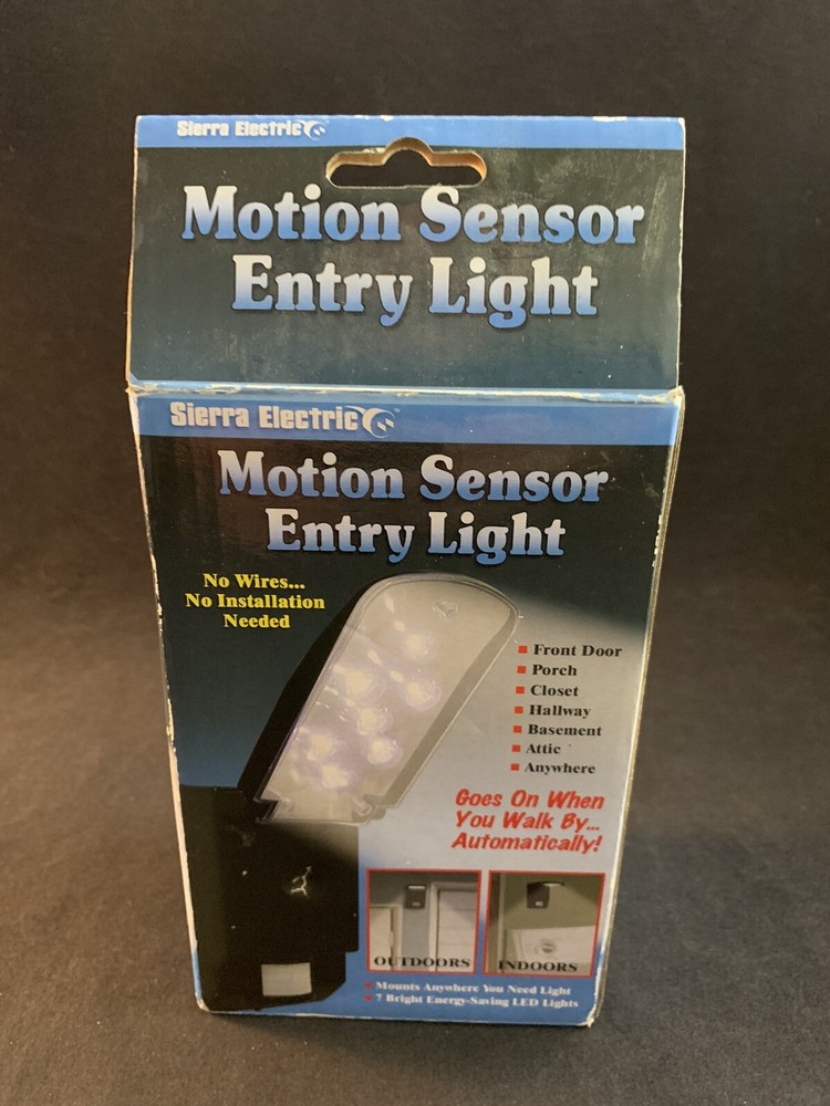 Sierra Electric Motion Sensor Entry Light