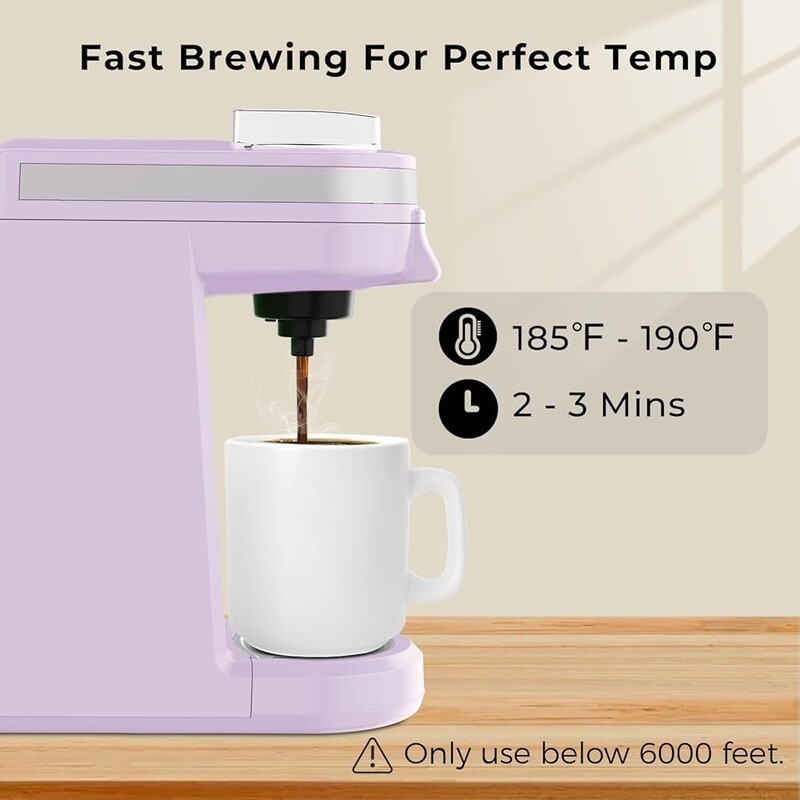 Mini Coffee Maker Capsule Single Serve Lightweight Portable Brewing Machine New