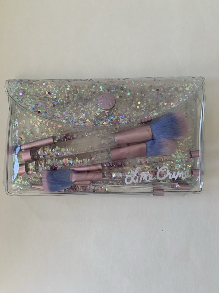 Lime Crime Aquarium Glitter Brush Set